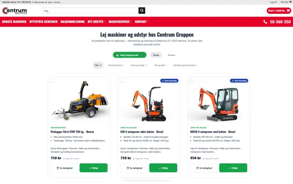 SEO-widget på cgr.dk